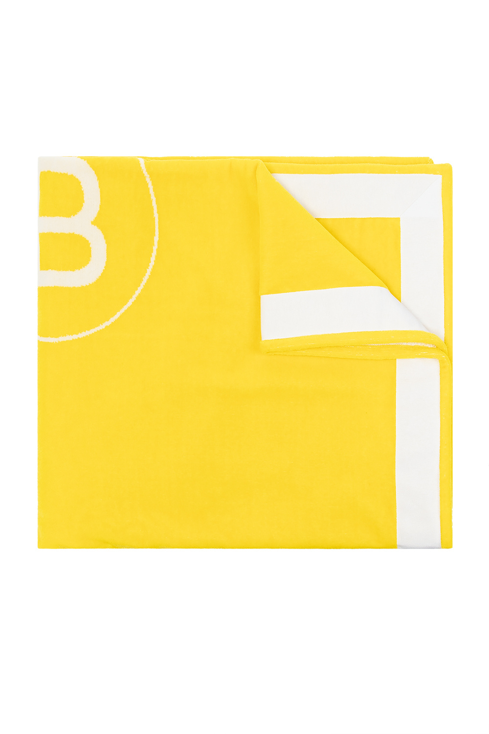 Balmain Beach towel with logo